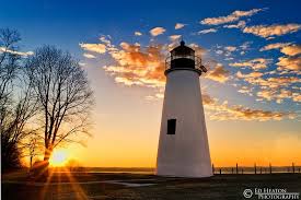 Turkey Point Light House sunset