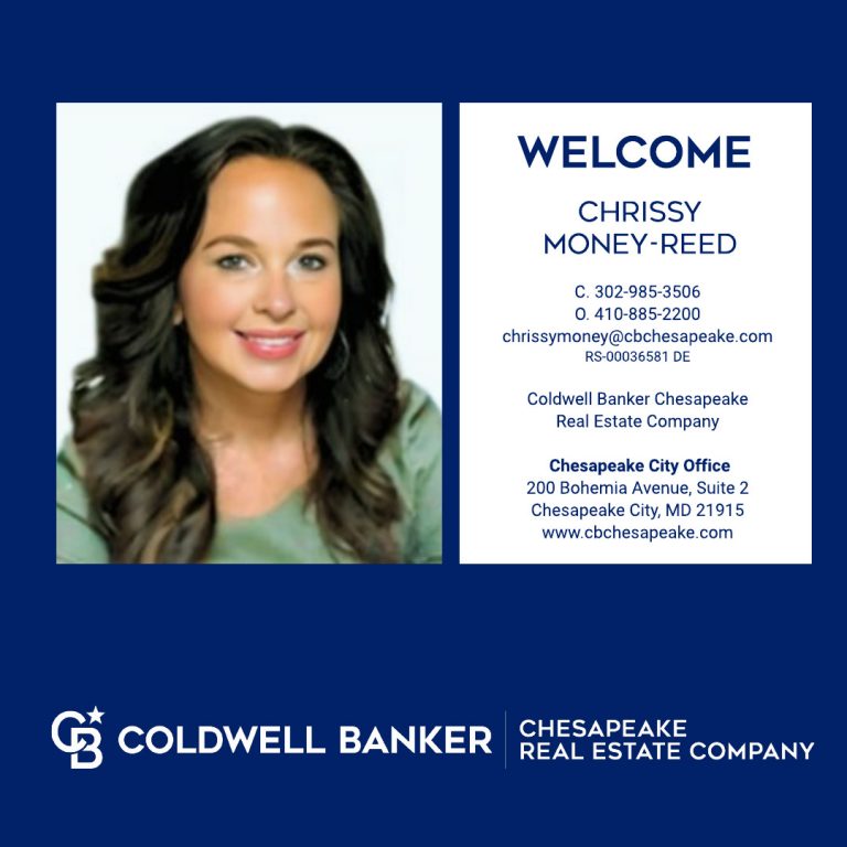 Welcome Chrissy Money Reed to Coldwell Banker Chesapeake! - Chesapeake ...