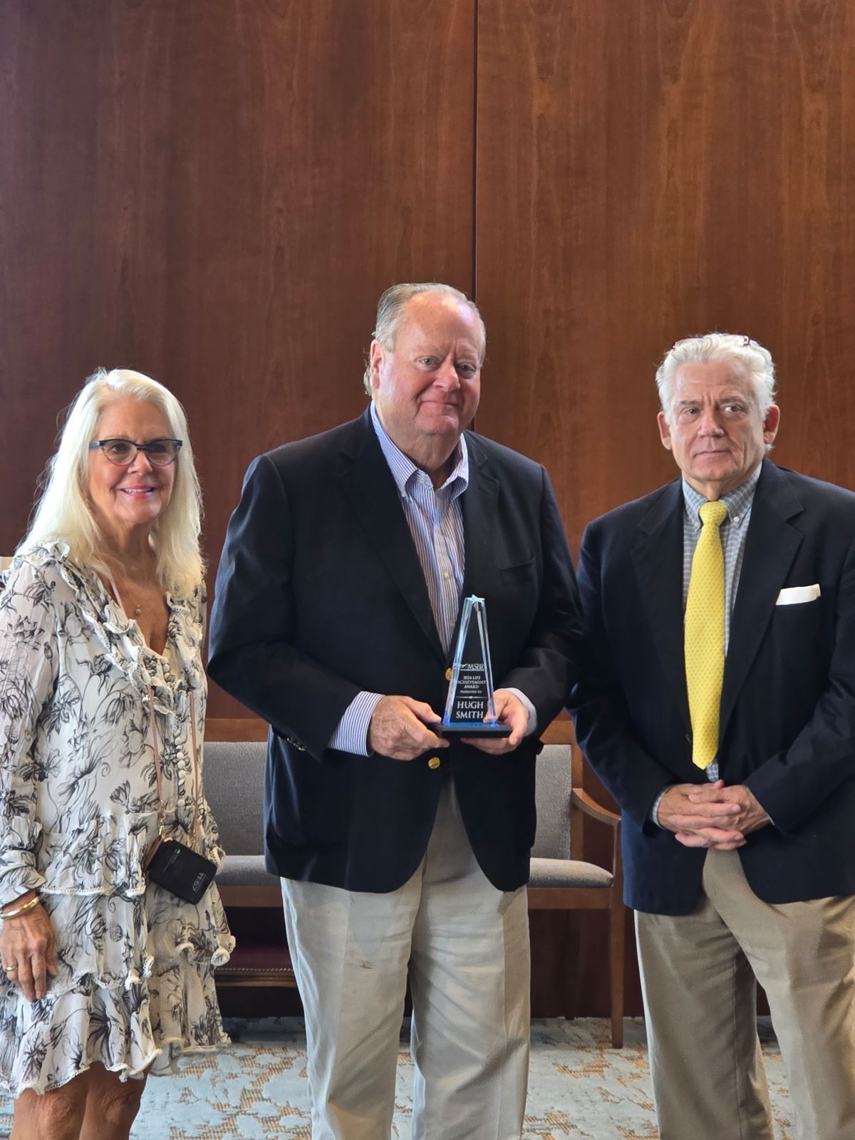 Hugh Smith, Owner & Broker of Coldwell Banker Chesapeake, honored with the 2024 Lifetime Achievement Award by Mid-Shore Board of REALTORS® for his exceptional leadership, dedication, and community impact across Maryland’s Eastern Shore.