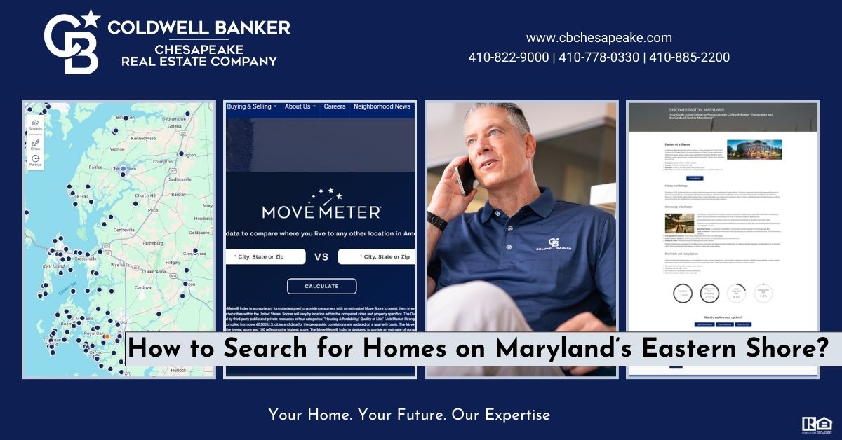 How to Search for Homes on Maryland's Eastern Shore