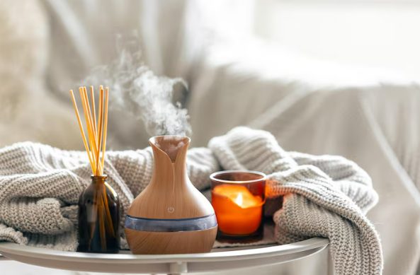 Diffuser and candles