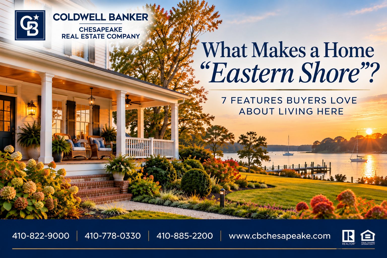 What Makes a Home “Eastern Shore”? 7 Features Buyers Love About Living Here